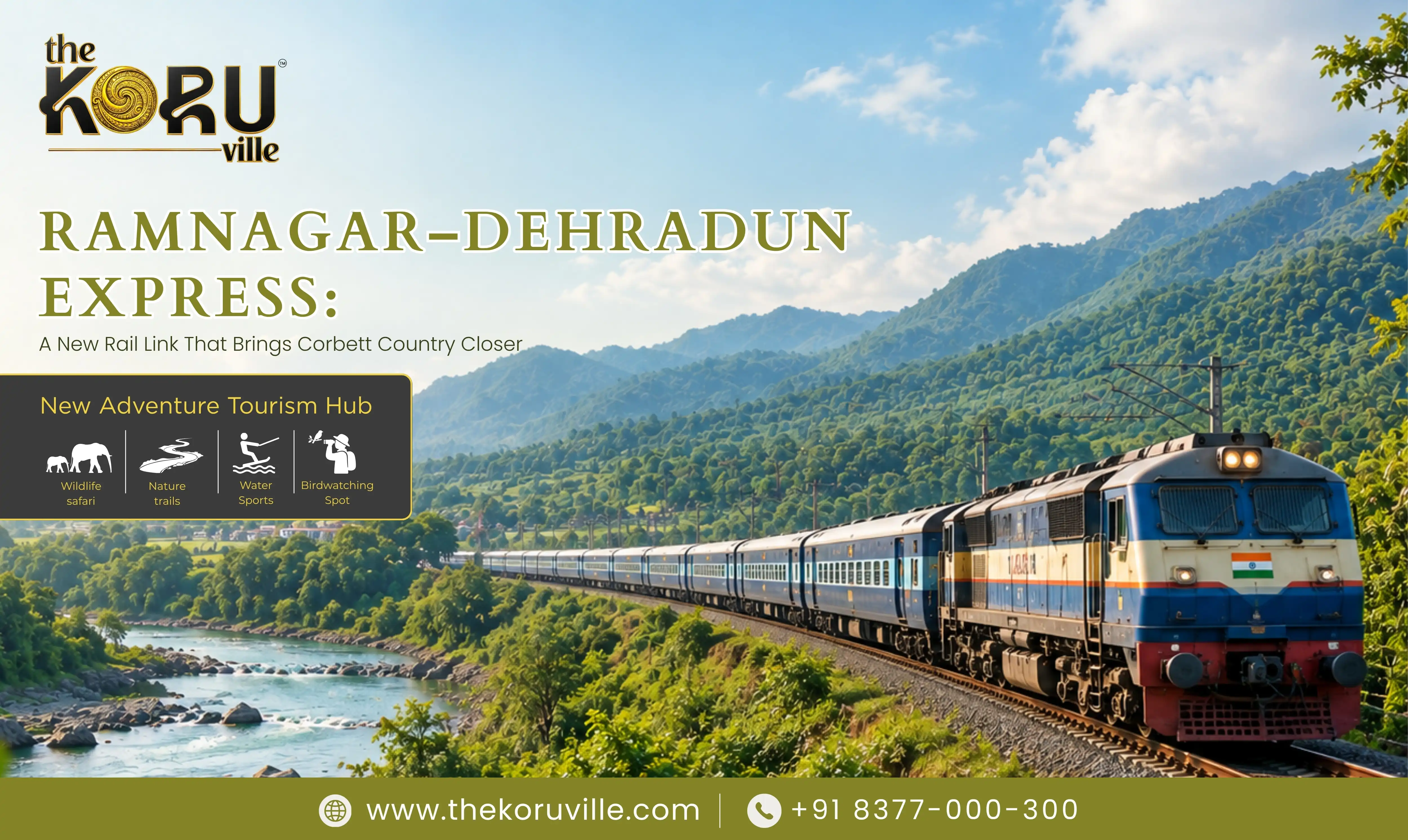 Ramnagar–Dehradun Express: A New Rail Link That Brings Corbett Country Closer