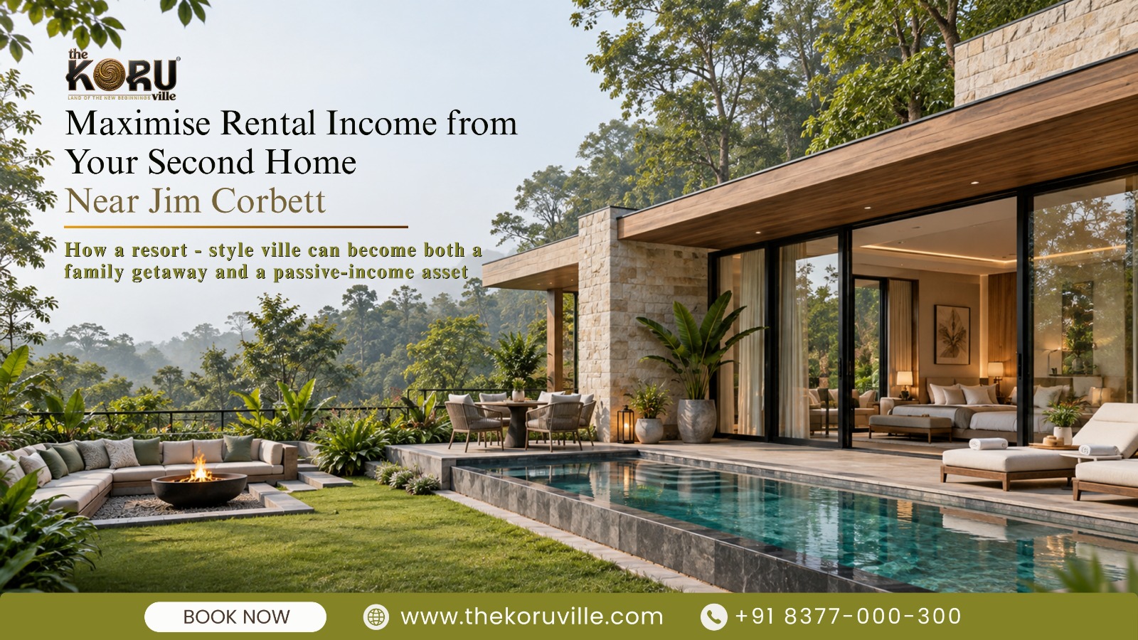 Maximise Rental Income from Your Second Home Near Jim Corbett